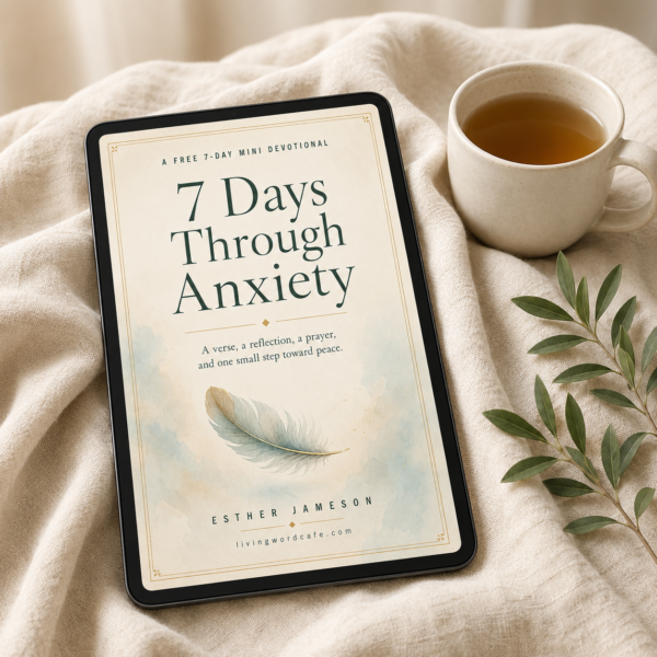 7-Days-Through-Anxiety-Linen-Tablet-Mockup 7 Days Through Anxiety