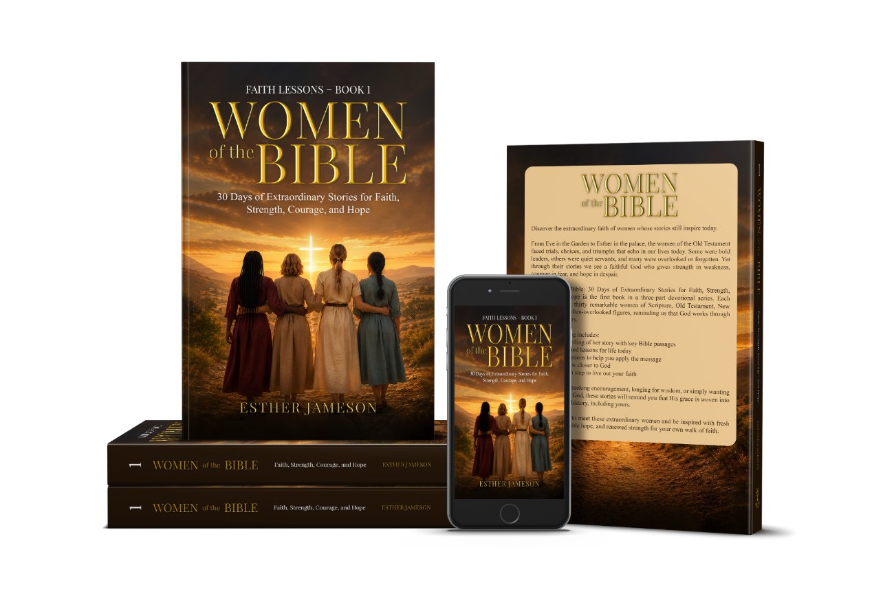 Women of the Bible devotional, Book 1 cover