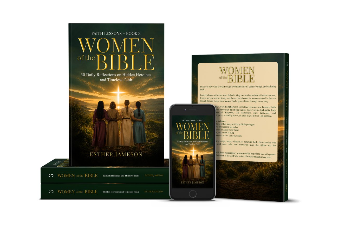 Women of the Bible devotional, Book 3 cover