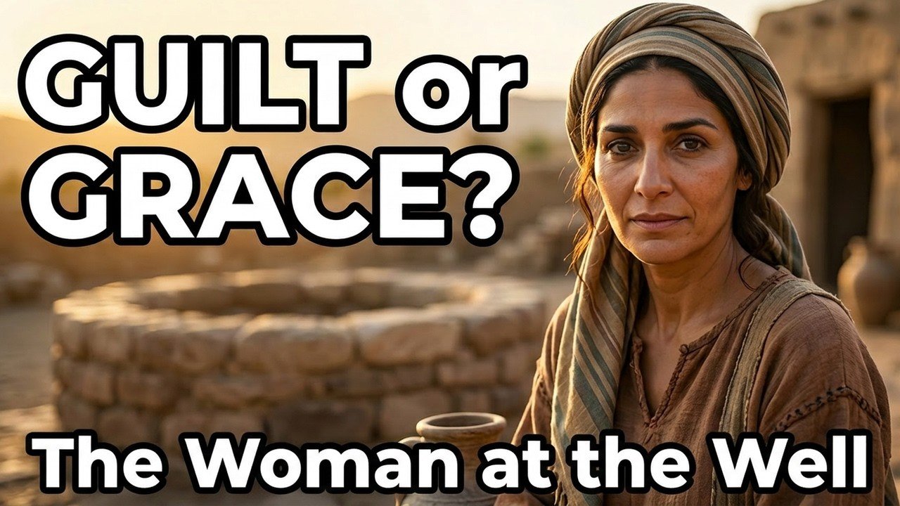 The woman at the well meets Jesus at noon, a John 4 devotional on condemnation vs conviction