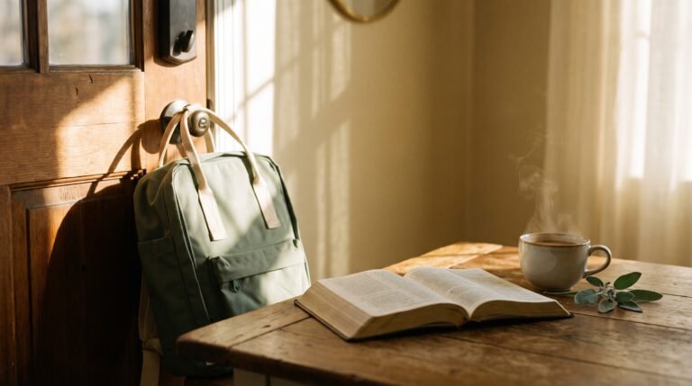 An anxious mom prays over the new school year, a back-to-school devotional from Living Word Cafe