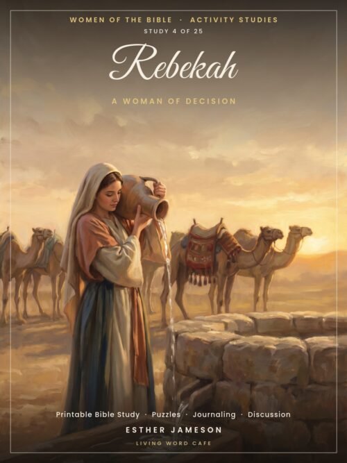 Rebekah: A Woman of Decision | Women of the Bible Activity Study, printable PDF cover
