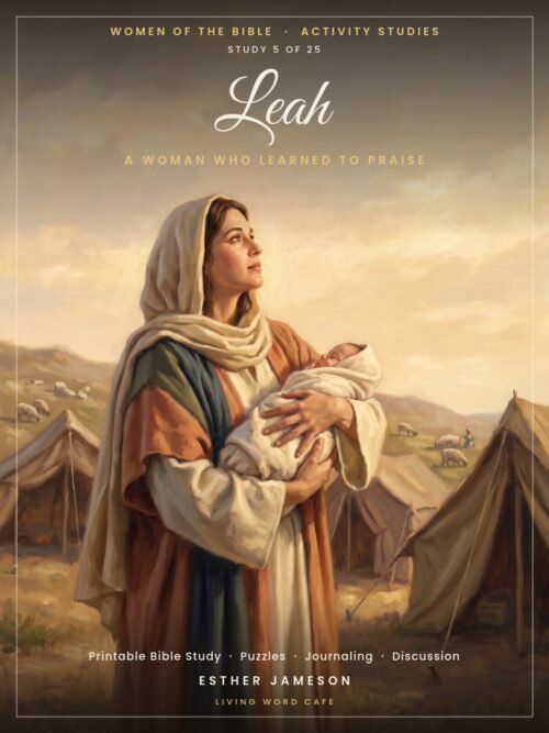 Leah: A Woman Who Learned to Praise | Women of the Bible Activity Study, printable PDF cover